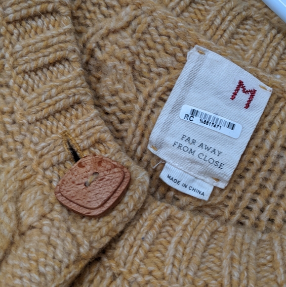 Anthropologie Far Away from Close Wool Sweater - M - Picture 5 of 6